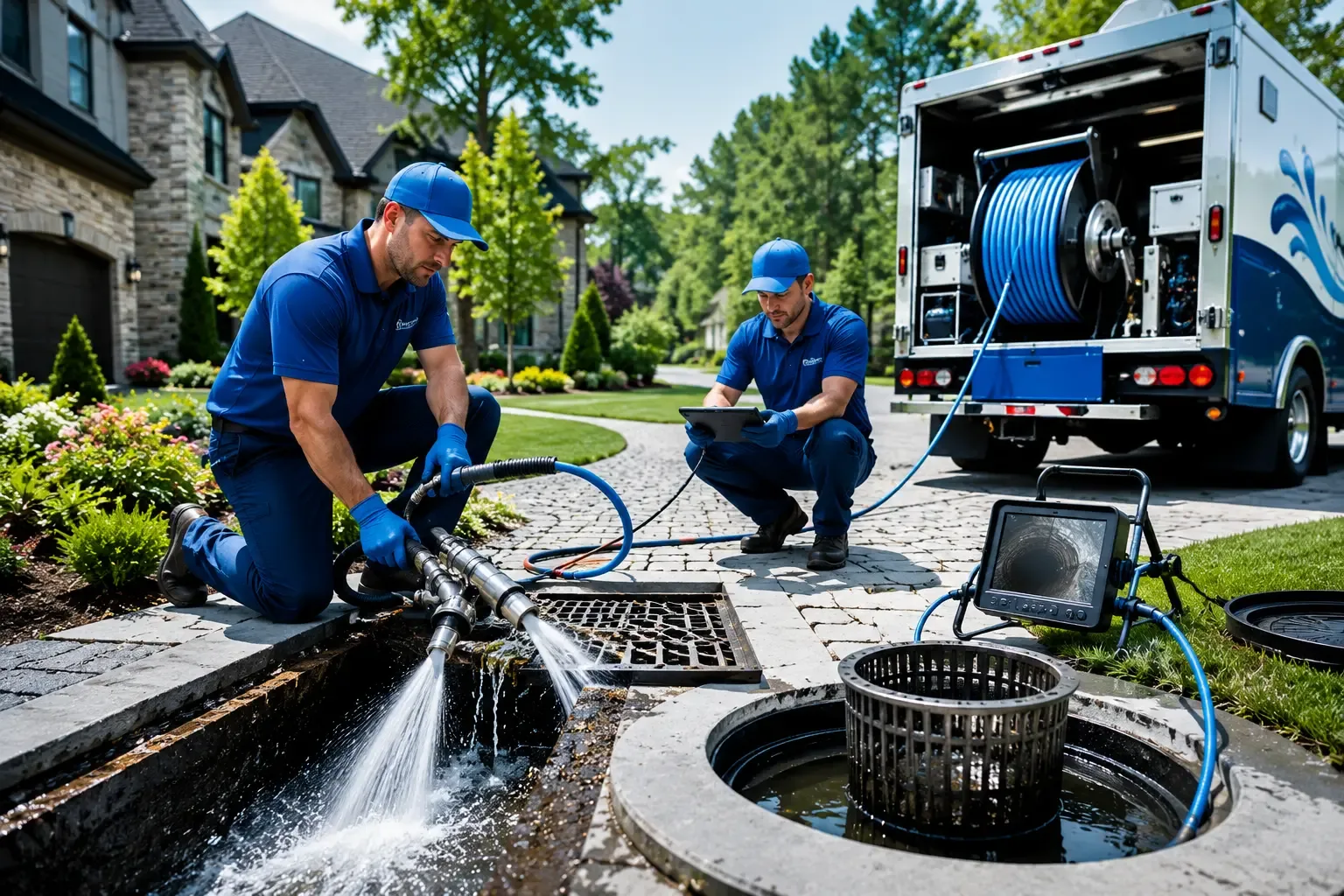 Local outdoor drain cleaning professionals in Emden, MO
